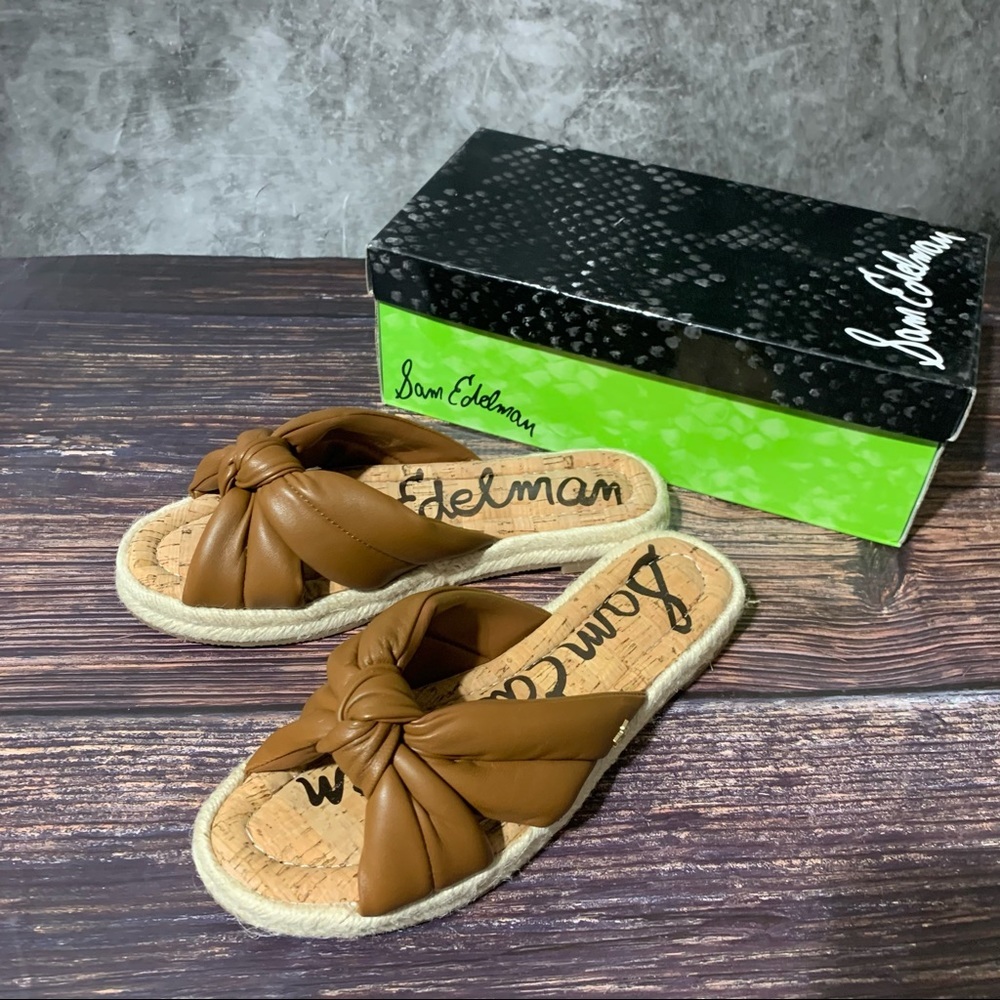 Sam Edelman ~ Abbene Leather Espadrille Sandals